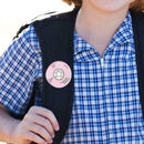 Pink Cartoon Backpack Book Camera Pins Brooch Badges Jewelry Gift (Style 2) A