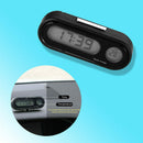 2in1 LED Digital Auto Car Clock Thermometer Temperature  Backlight