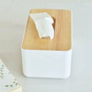 Wooden Tissue Box European Style Home Tissue Container Towel Napkin Tissue