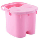 Foot Soaking Bucket Abs Plastic Foot Bath Tub Massage Roller Footbath Barre B2M7