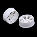 4pcs White Wheel Rim for WLtoys K969 K989 P929 1/28 RC  Car Replacement