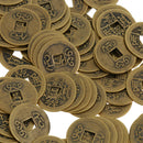 100PCS Feng Shui Chinese Coins Lucky Coins for Fortune Health 23mm Qianlong