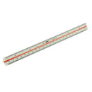 10 Pieces 300mm Metric Triangular Scales Ruler Solid