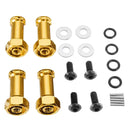 12mm Wheel Hex Hub Extension Adapter for 1/14 Wltoys 144001 Golden