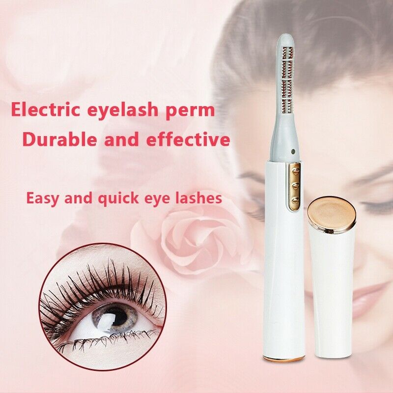 Electric Eyelash Curler Eyelashes Heating Eyelash Curler Eyelash Curling En Q6K5