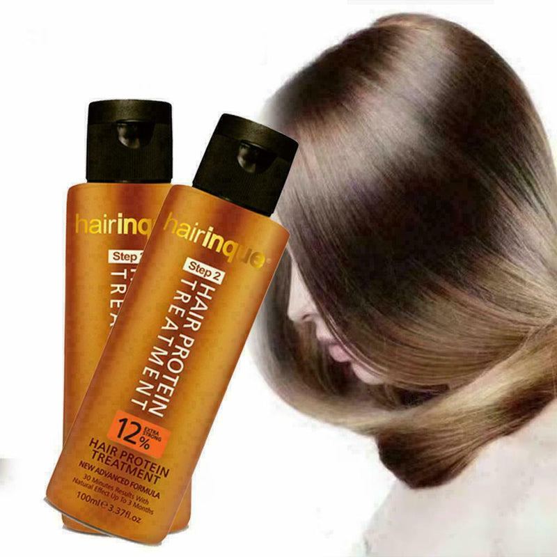 Hairinque 12% chocolate brazilian keratin hair treatment Care For straighte F5A7