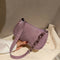 Retro Alligator PU Women Handbag Tote Street Underarm Shoulder Bag (Purple)