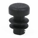 10 Pcs Black Plastic 12mm Pipe End Blanking Caps Bung Tube Tubing Insert Ro W4O7