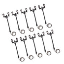 10pcs Mini Street LED Light for Micro Landscape Railway Train Decoratives