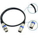 5FT XLR 3 Pin Male to Female Microphone Mic Audio Shielded Extension Cable Cord