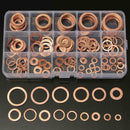 Solid Copper Washers Set Ring Gasket Sump Oil Plug Seal Fastener Accessory New