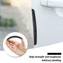4pcs Car Door Edge Rearview Mirror Anti-collision Strips Stickers Universal