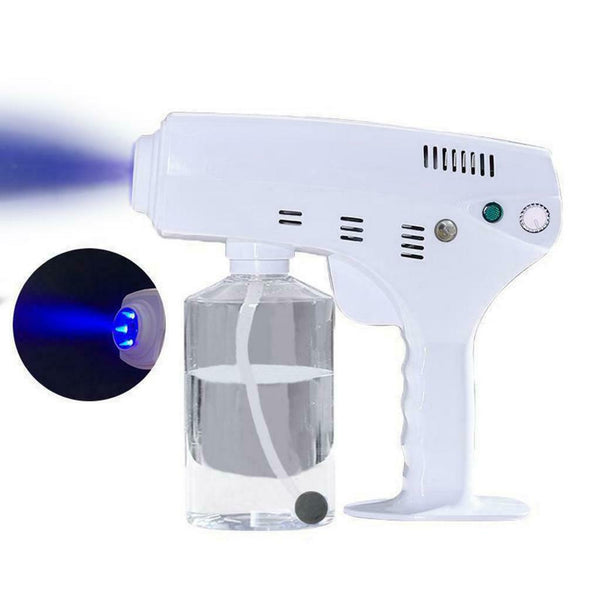 Electric Blue Light Nano Steam Spray Gun 600ml Fogging Paint Sprayer Machine