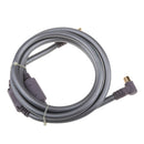 90 Degree TV 9mm Coaxial Cable Aerial Male to Male RF Antenna Cable gray