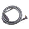 90 Degree TV 9mm Coaxial Cable Aerial Male to Male RF Antenna Cable gray