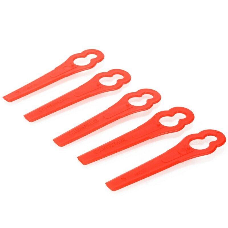 50Pcs Plastic String Trimmer Blades For Garden Lawn Mower Replacement Blade