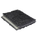 1pcs Washable Bathroom New Shaggy Rugs Non Slip Bath Mat Thick 40x60cm Dark B9Z8