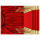 5x7ft Vinyl Red Carpet Curtain Backdrop Studio Photography Photo Background
