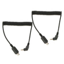 2x Camera Shutter Release Cable RM-UC1 2.5mm for Olympus E30 E400 E510 E620
