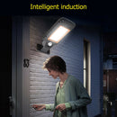 Outdoor Waterproof Solar Street Light Human Body Sensor Wall Lamp (128COB) A