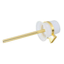 Wall Mounted Aluminium Toilet Brush Holder & Glass Brush Holder Set for Bat V5K7