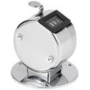 5X(Round Base 4 Digit Manual Hand Tally Mechanical Palm Click Counter K9Y8)
