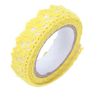 1x Lace Ribbon Gift Ribbon Self-adhesive Lace Decor Wedding Christmas DIY D T4B5