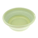Collapsible Wash Basin Folding Wash Basin for Fishing Camping 20cm Green