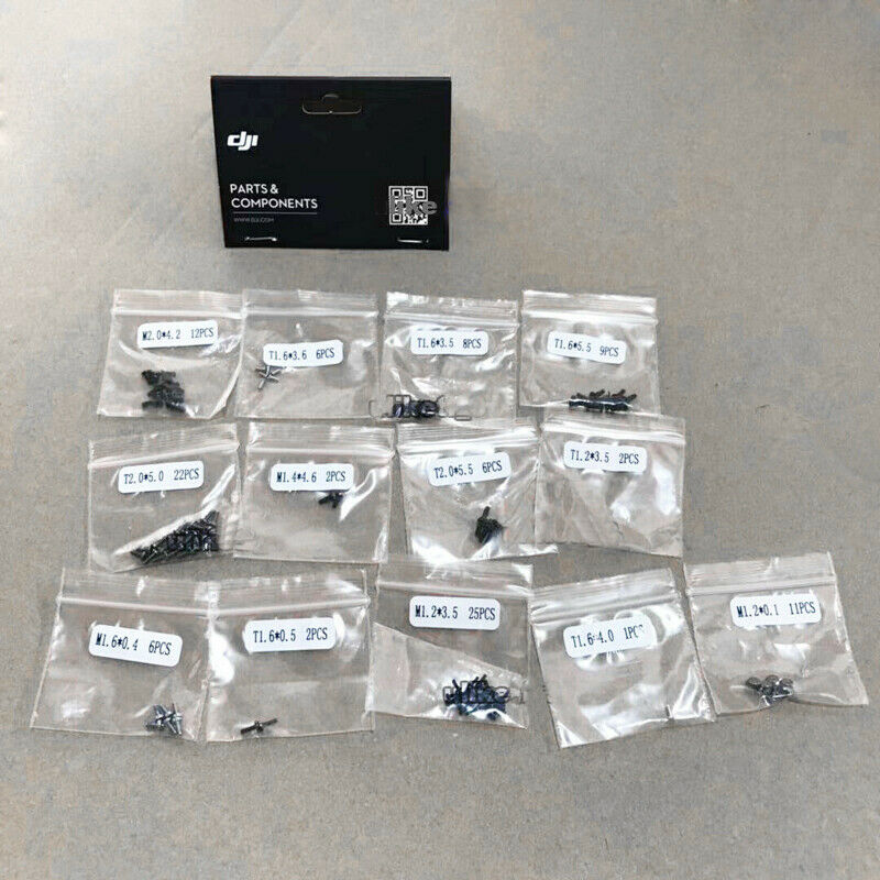 Universal Aircraft Screw Pack Repair Spare Parts for DJI Mavic 2 Pro/Zoom Drone