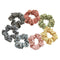 6Pc Daisy Hair Band Scrunchies Art Plaid Elastic Bobble For Ponytail Girls Women