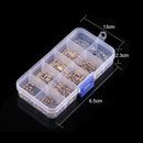 300X Brass M2 Hex Column Standoff Support Spacer Screw Nut Assortment Kit Y9S5