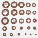 26 Pieces Sax Leather Pads Replacement for Alto Saxophone High Quality Saxo
