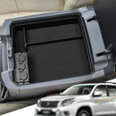 Storage Tray Tidying Armrest Box Direct Fit Car Center Console For Prado 10-19