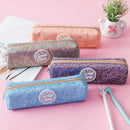 Shining Pencil Case Glitter Color Sequin School Supplies Students Stationer