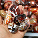 1 Pcs Natural Agate Polished Stone Crystals Quartz Mineral Specimens 20-30mm