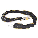 Motorbike Scooter Chain Pad Lock Security Iron Chain Inside + 2Keys 100cm OZ