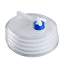 15L PE Material Outdoor Camping Folding Shrink Bucket Water Bottle Water Ba