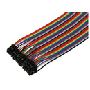 Female to Female Solderless Flexible Breadboard Jumper Cable Wire 40 Pcs