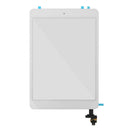 Touch Screen Glass Digitizer w/ IC Chip Replacement For iPad Mini 1 2 White