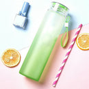 Sport Water Bottle Portable Rope Kids Drinkware Leak Proof Seal Climbing GraU4A5