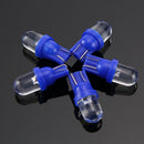 5x T10 194 W5W Blue LED Car Motorcycle Dome Instrument Lights Bulbs Lamps