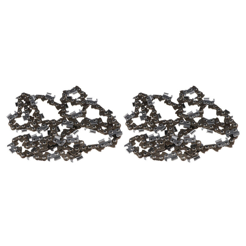Set of 2 20in Replacement Chainsaw Saw Chain Fits Many Brands Universal for