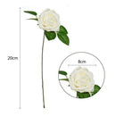 Roses Artificial Flowers-25 Pcs Big PE Foam Rose Artificial Flower Head for
