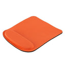 Rectangle Wrist Support Cloth + EVA Mouse Pad Mice Mat For Compute orange