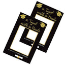 Graduation Booth Props Cutouts Picture Frame DIY Photo Props for Party SupplyFT
