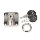 22mm Drawer Cam Lock with 2 Keys For Cabinet Office Wardrobe Cupboard