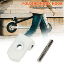 1pc Aluminum Alloy Reinforced Lock for M365 Electric Scooter (White)