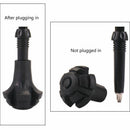 Mini Trekking Pole Tip Protector Anti-skid Rubber Walking Stick Hiking Acc OWW