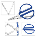 24cm Stainless Steel Fire Tongs Foldable For Picking Coal Camping Cooking Stove