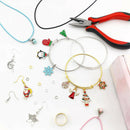Metal Jewelry Making Findings DIY Earrings Hooks Bracelets Necklace Tweezers